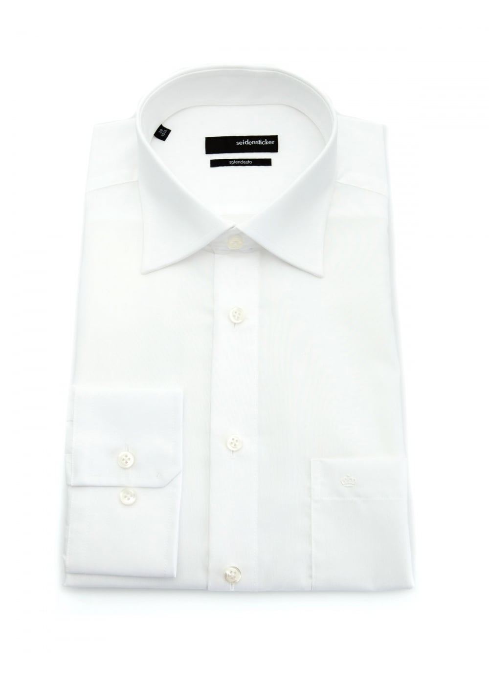 Classic Pure Cotton Shirt - White - 5