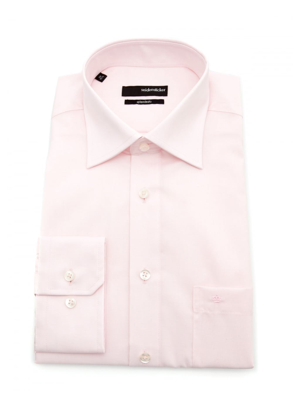 Classic Pure Cotton Shirt - Pink - 1