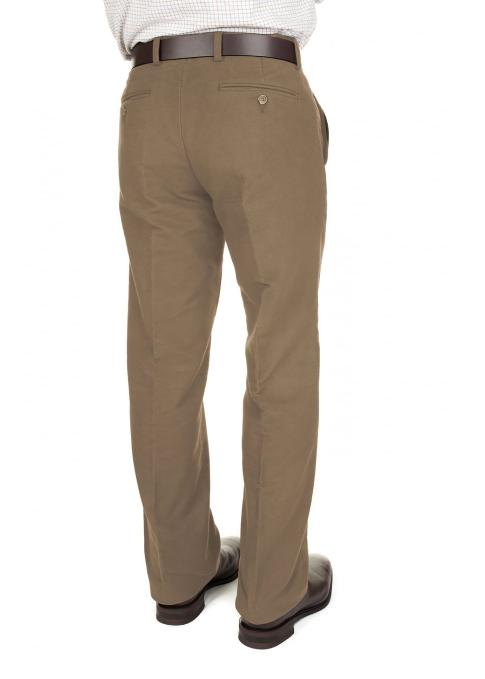 Epsom Moleskin Trousers - Loden - 2