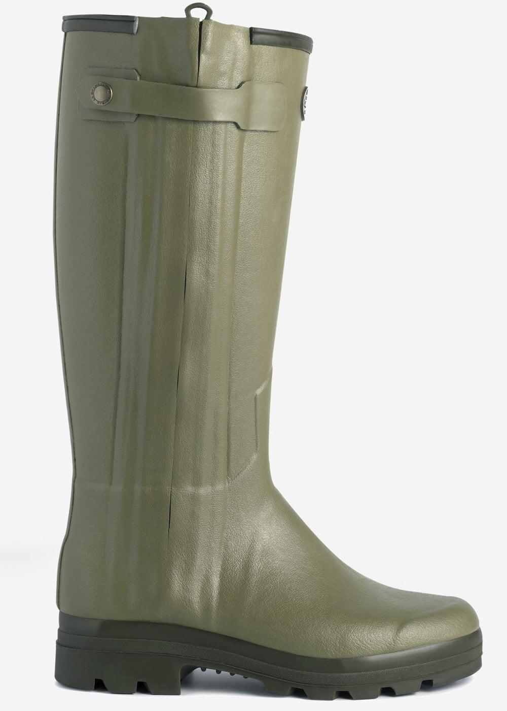 Chasseur Cuir Ladies Wellingtons - Vert Vierzon - 4