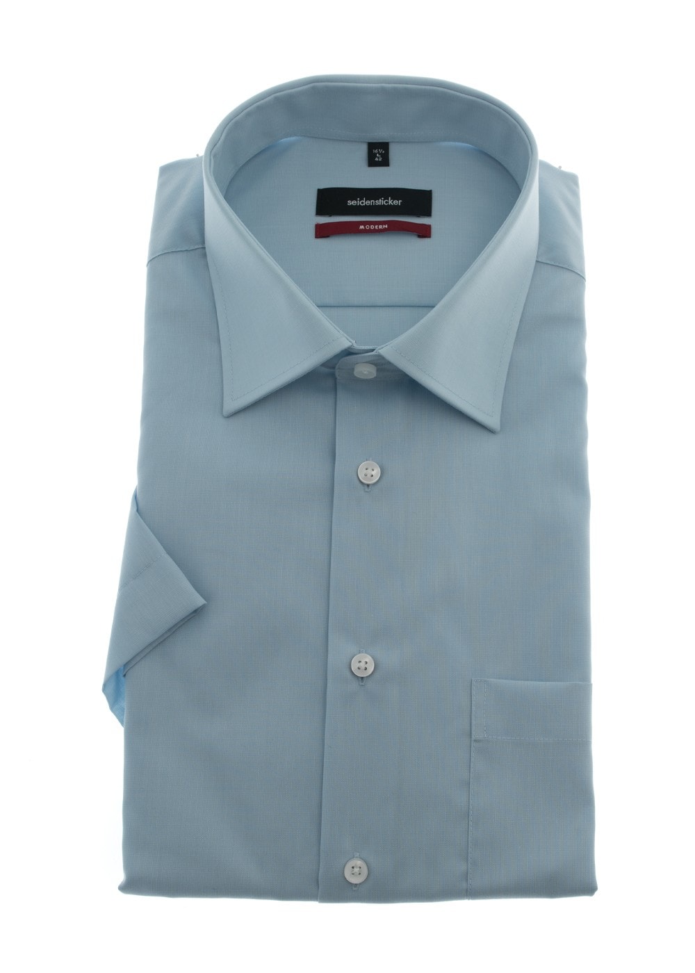 Half Sleeve Shirt - Pale Blue - 1