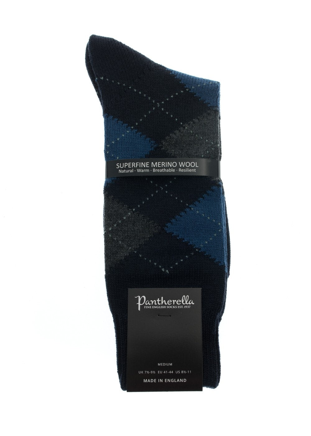 Racton Socks - Navy - 1