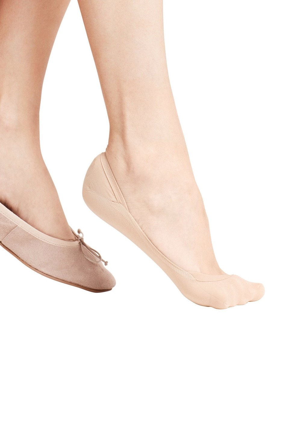 Elegant Step No Show Socks - Crystal - 1