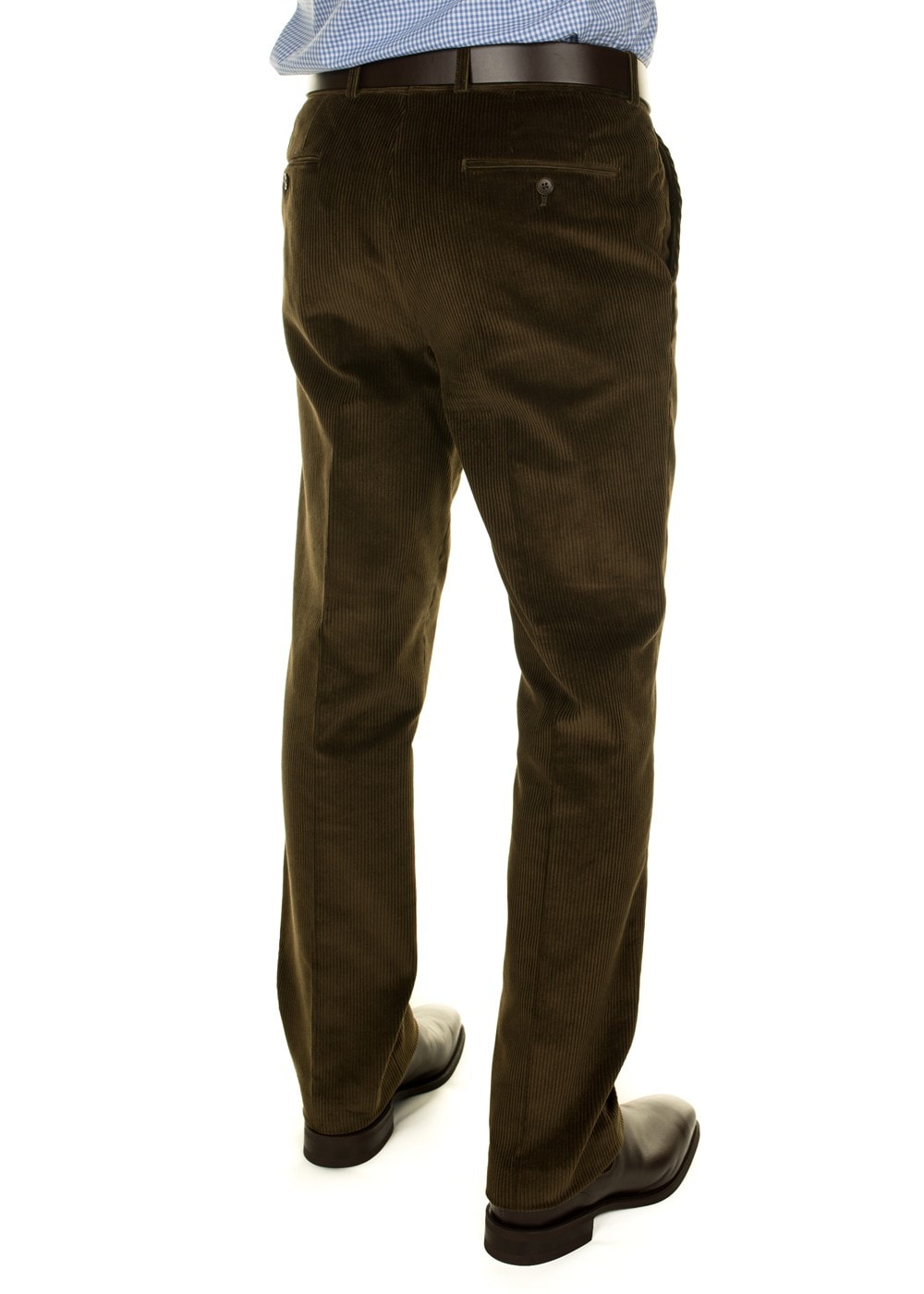 Warwick Cord Trousers - Olive - 2