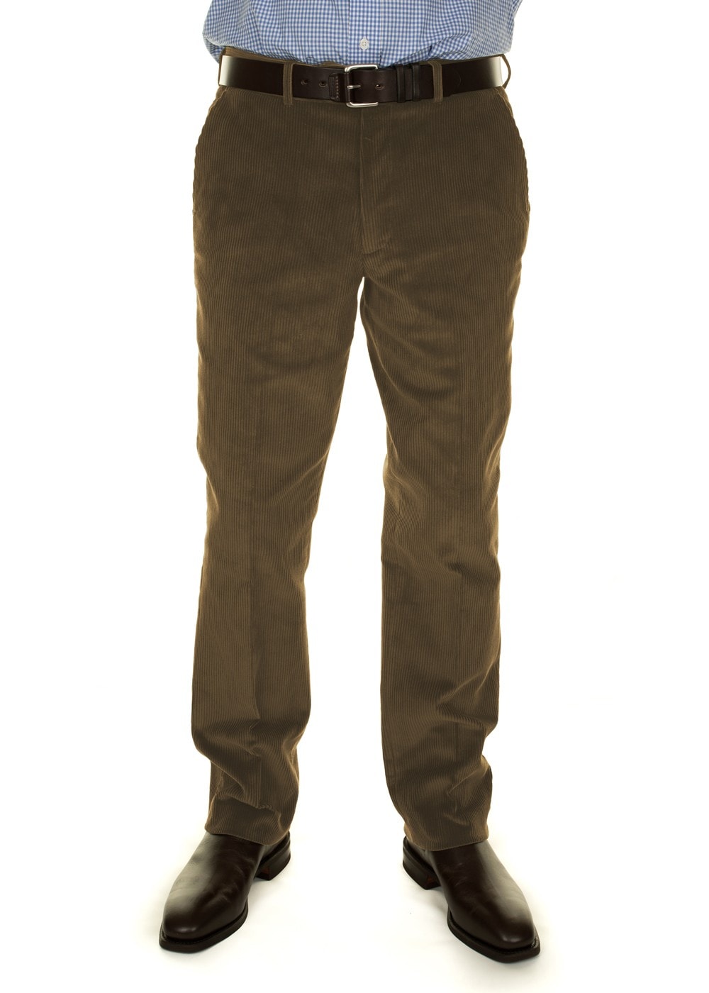 Warwick Cord Trousers - Light Stone - 1