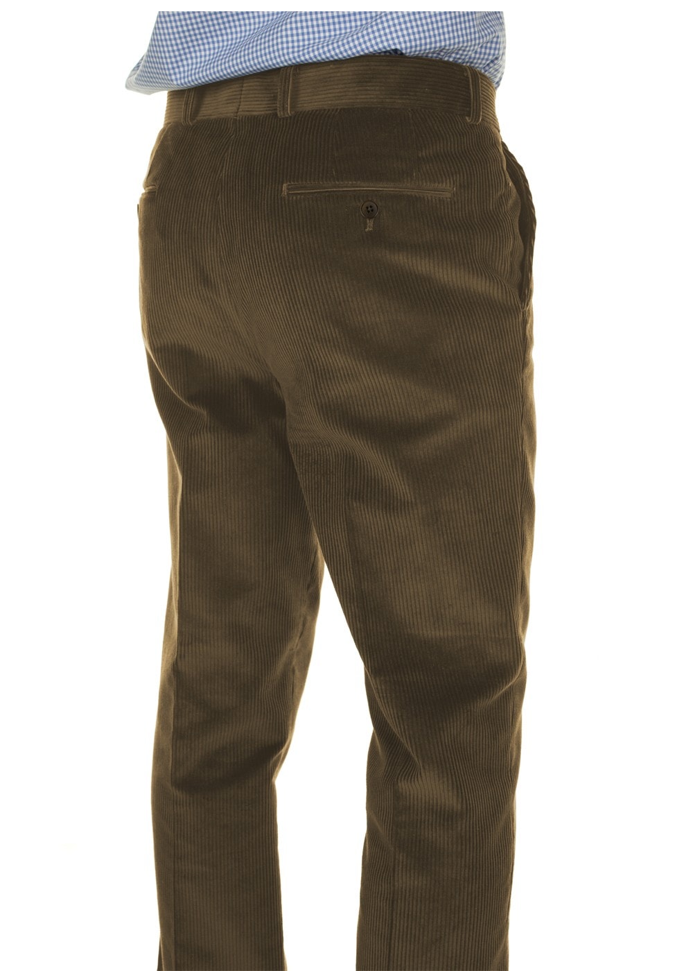 Warwick Cord Trousers - Light Stone - 3