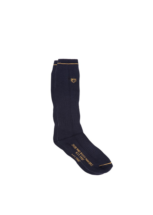 Boot Socks Short - Navy - 1