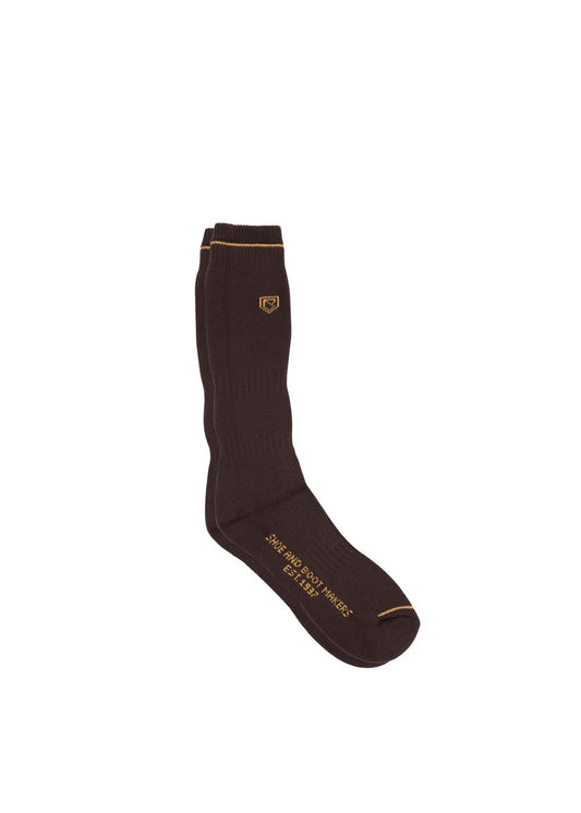 Boot Socks Short - Brown - 1