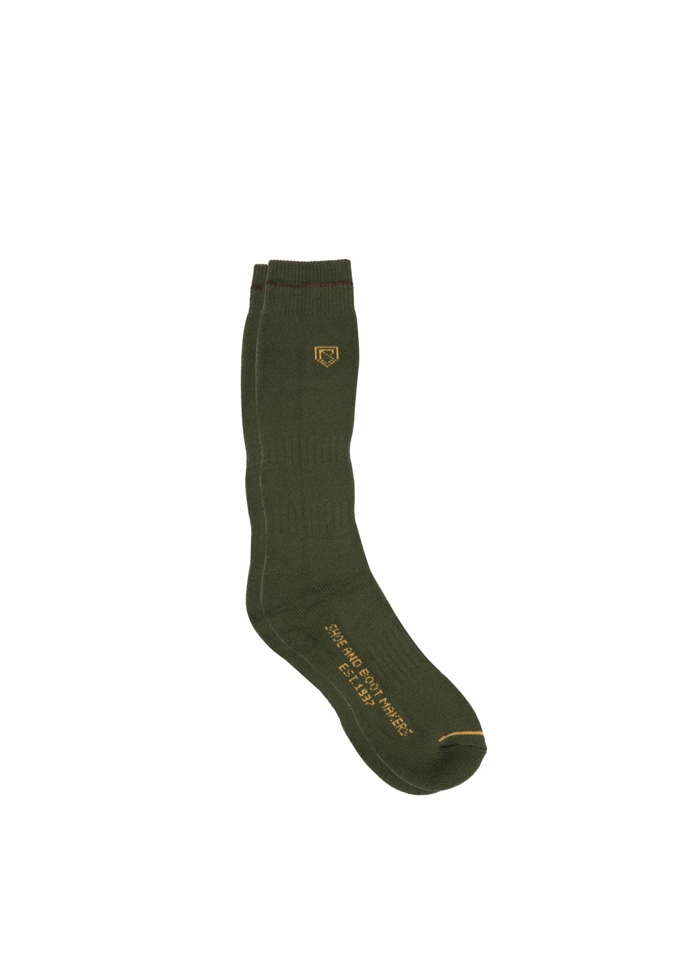 Boot Socks Short - Olive - 1