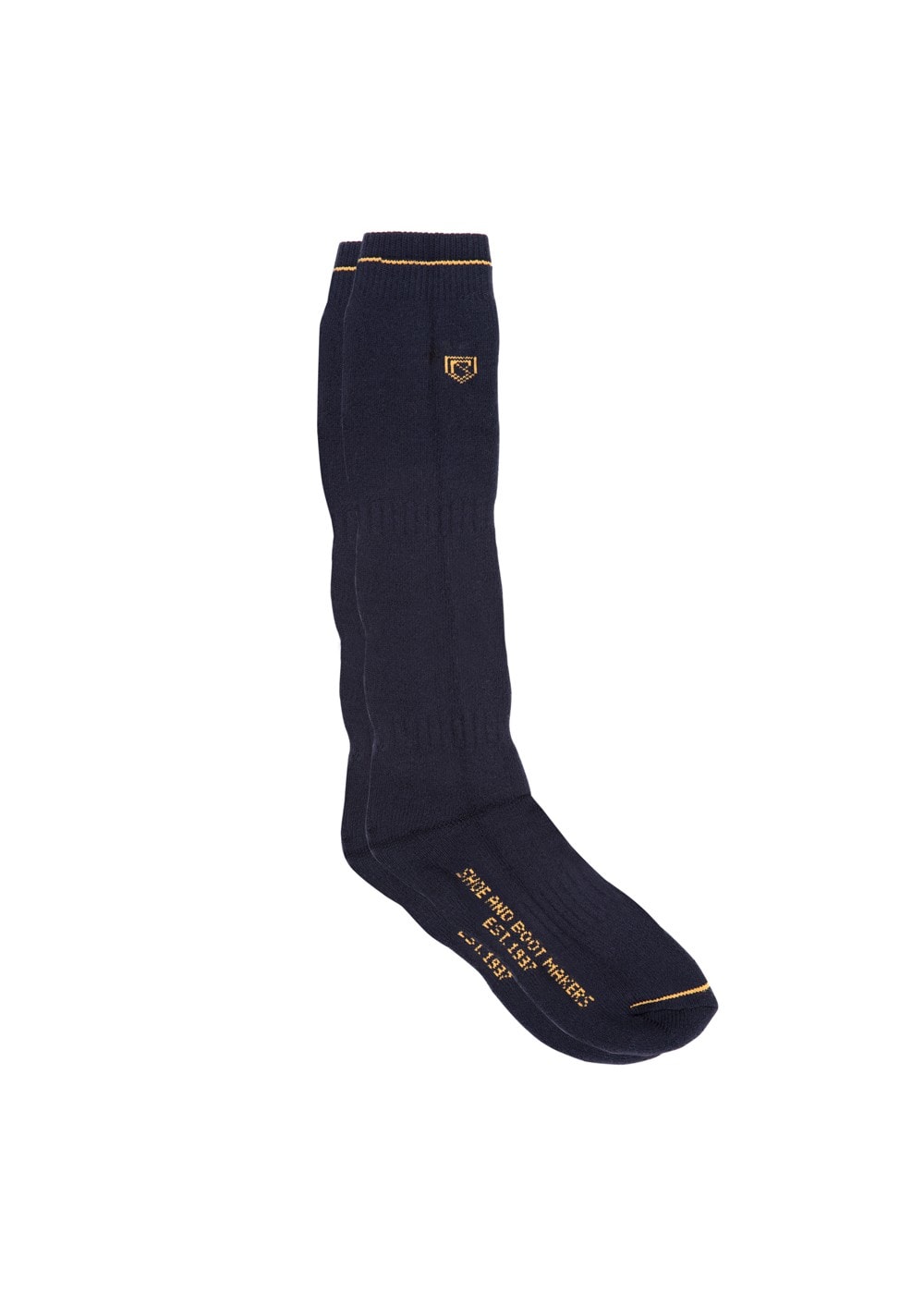 Boot Socks Long - Navy - 1