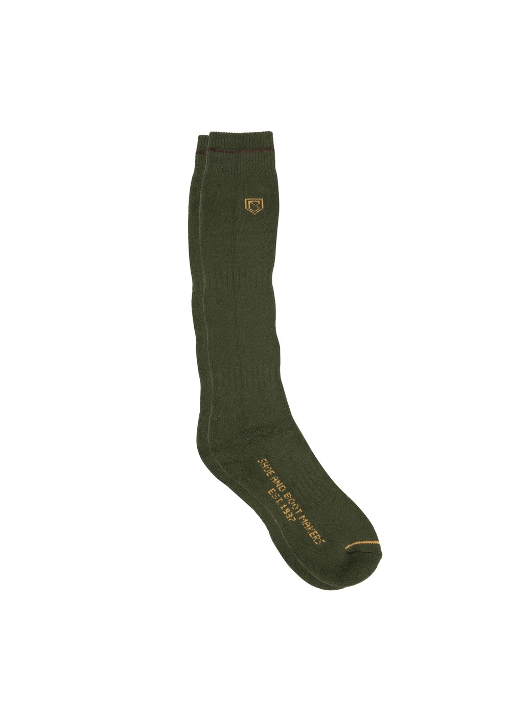 Boot Socks Long - Olive - 1