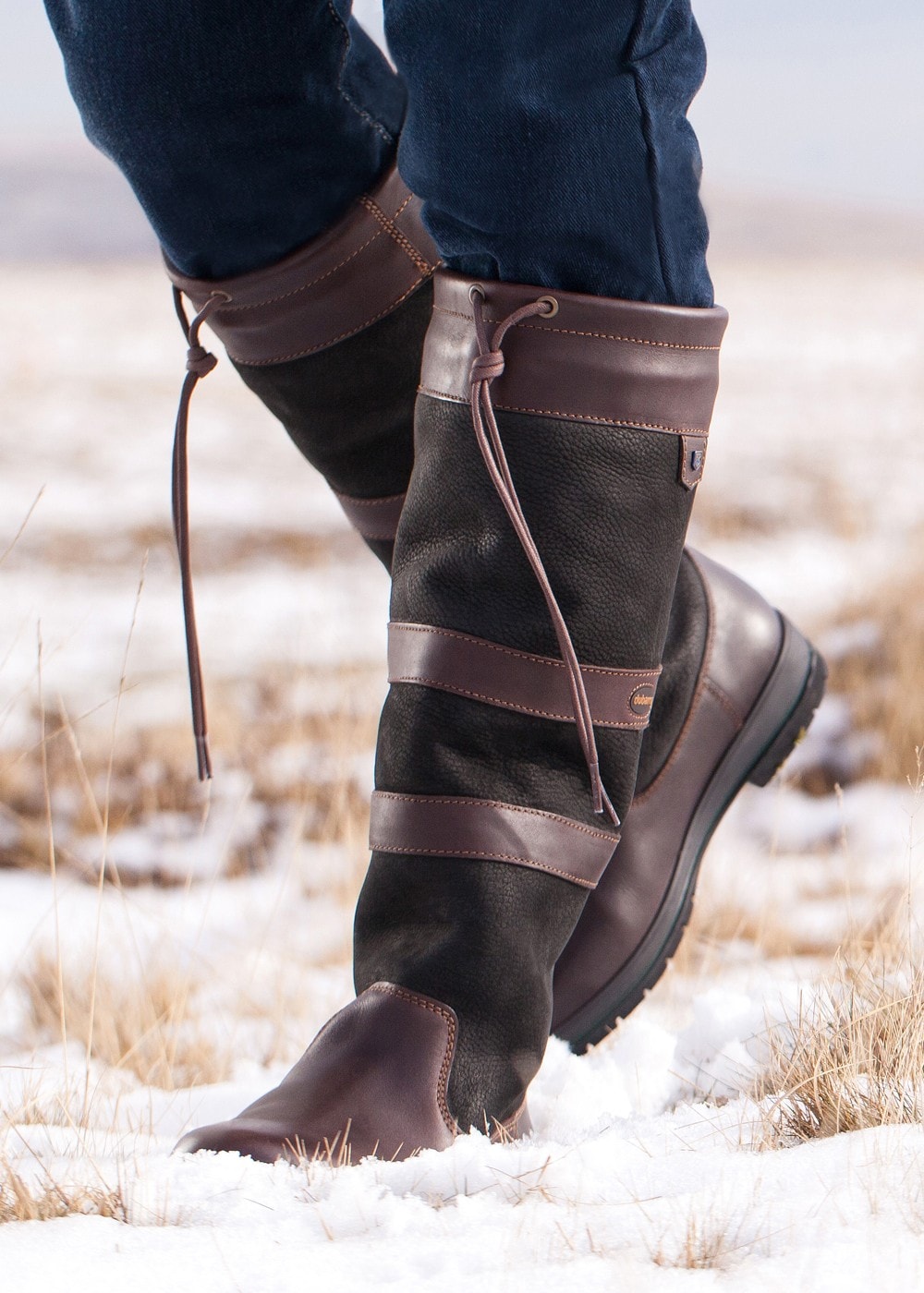 Galway Boots - Black and Brown - 7