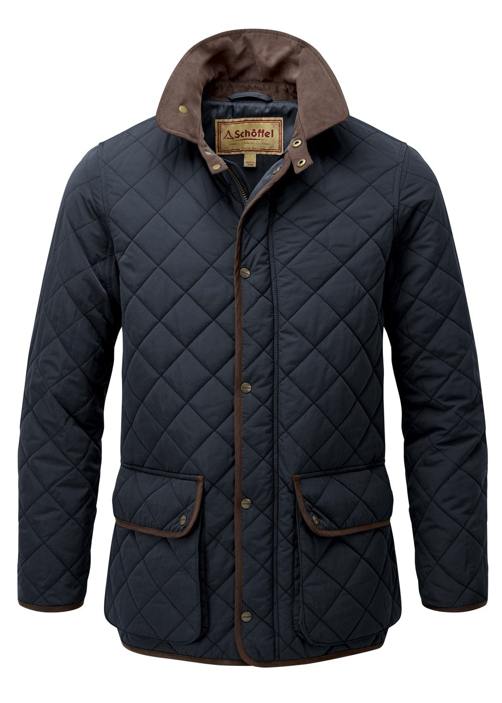 Barrowden Quilt Jacket - Midnight - 4