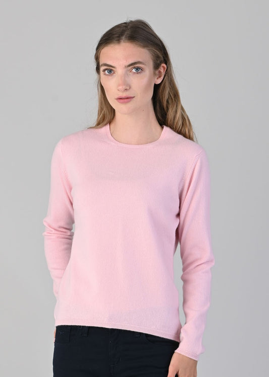 Millie Cashmere Crew Neck - Marshmallow - 1