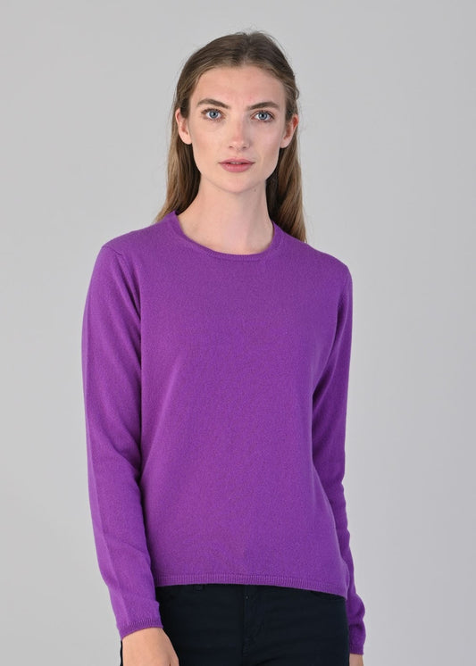 Millie Cashmere Crew Neck - Sari - 1