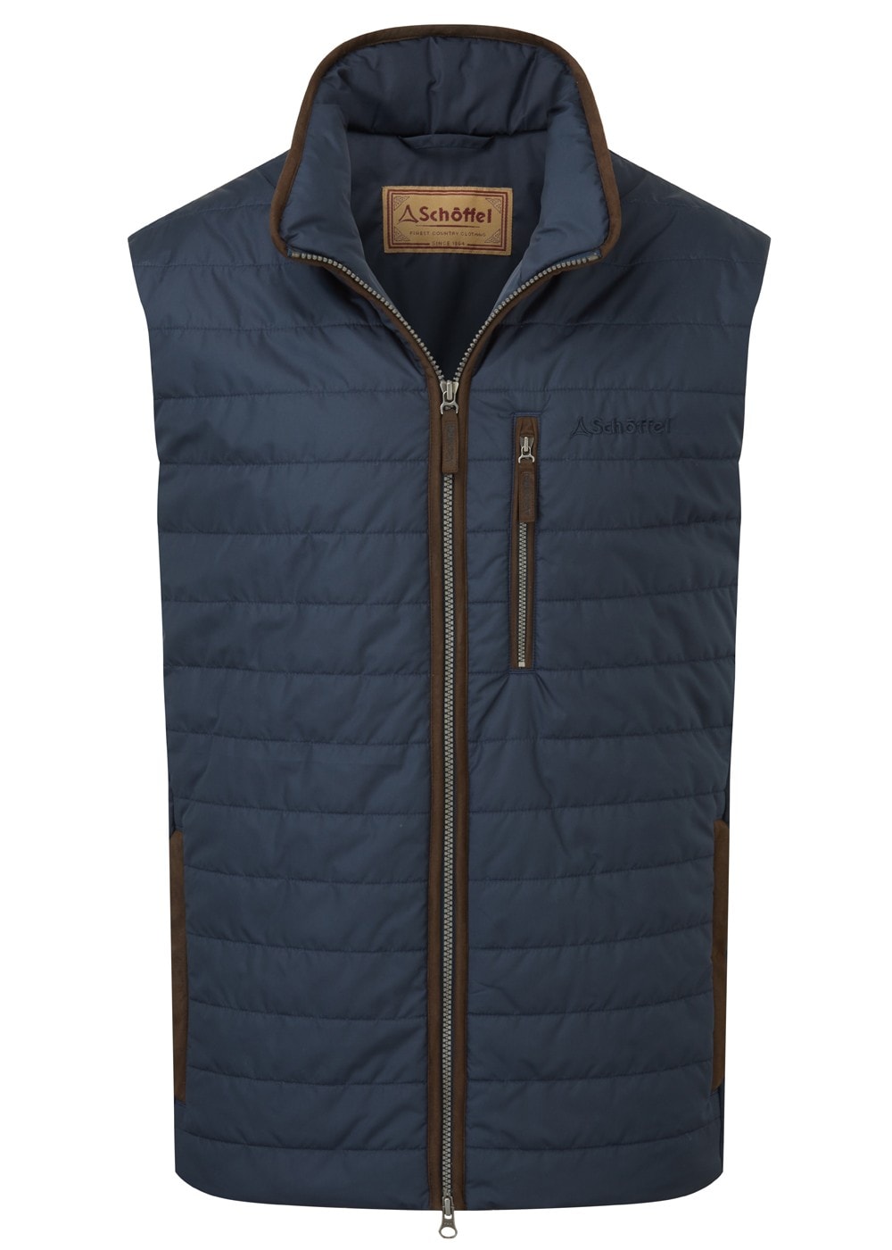 Brora Gilet - Navy - 3