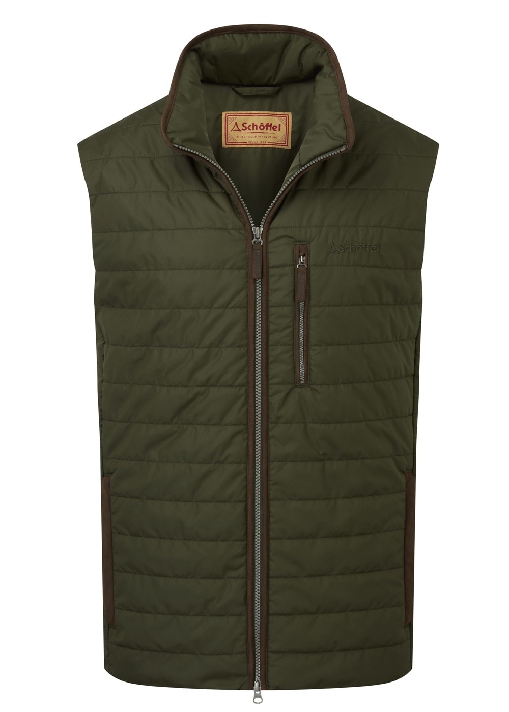 Brora Gilet - Forest - 3