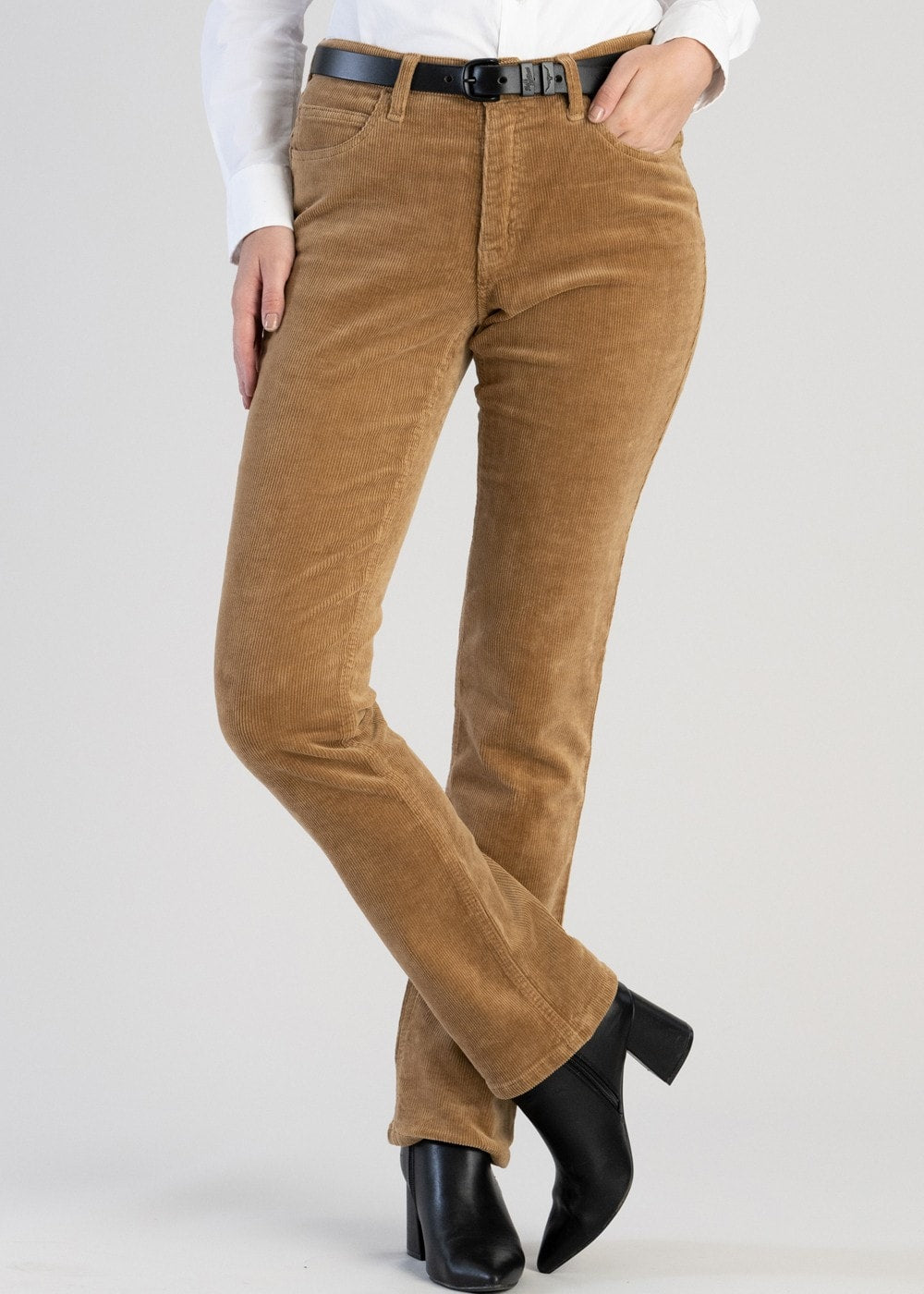 Apollo Needle Cord Jeans - Beige - 1