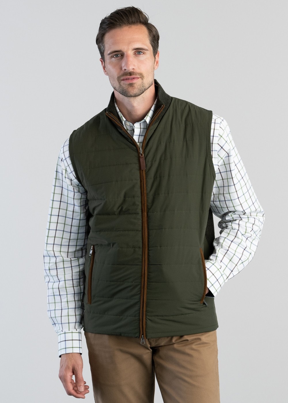 Hybrid Gilet - Loden - 1