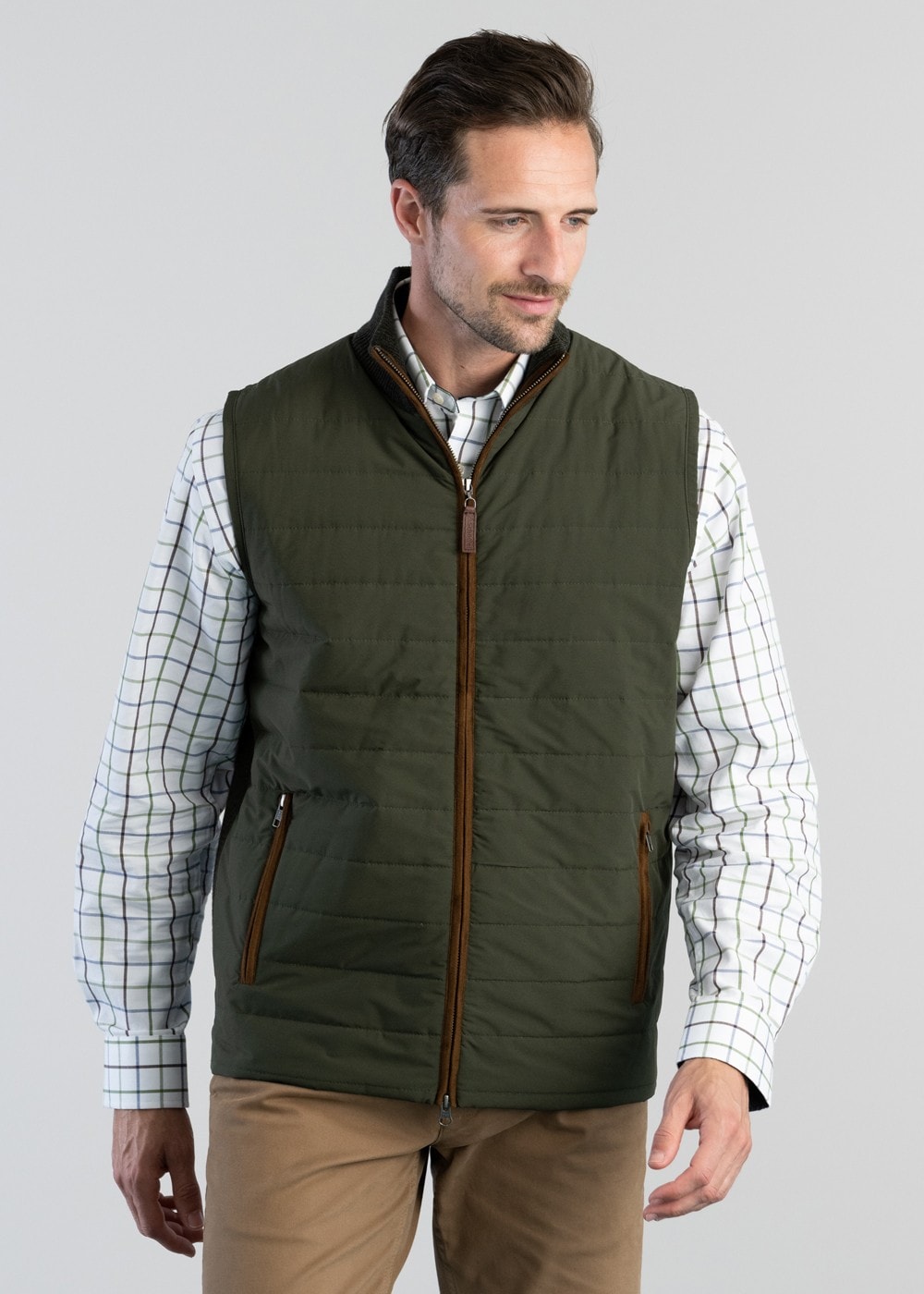 Hybrid Gilet - Loden - 2