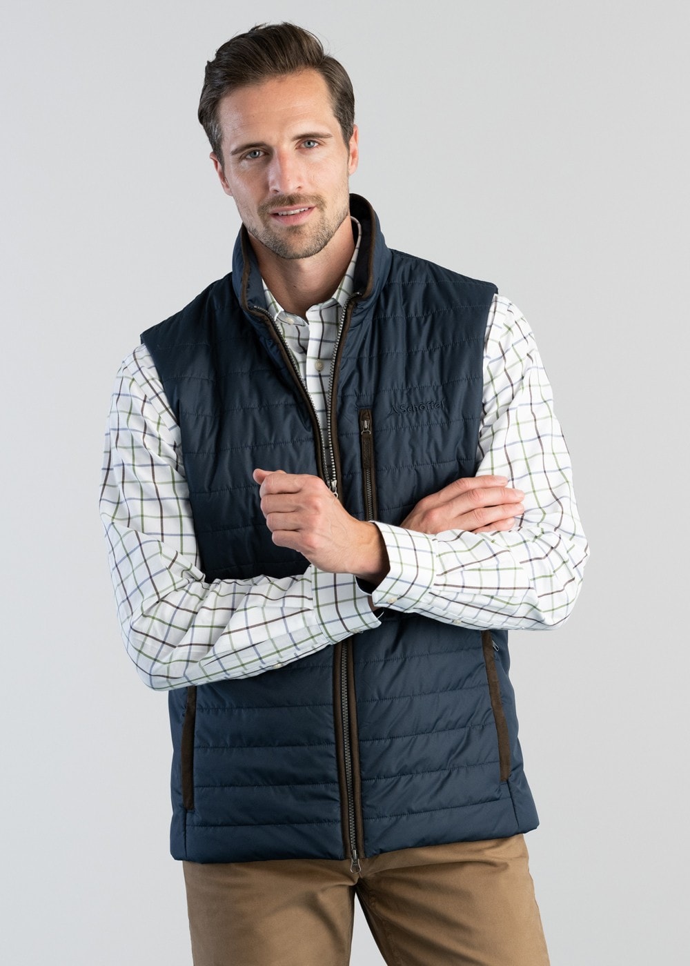 Brora Gilet - Navy - 2