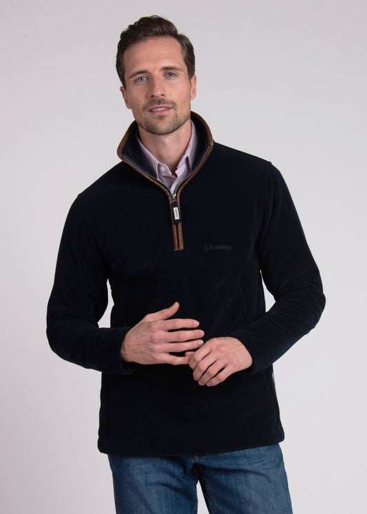 Berkeley Quarter Zip - Navy - 1