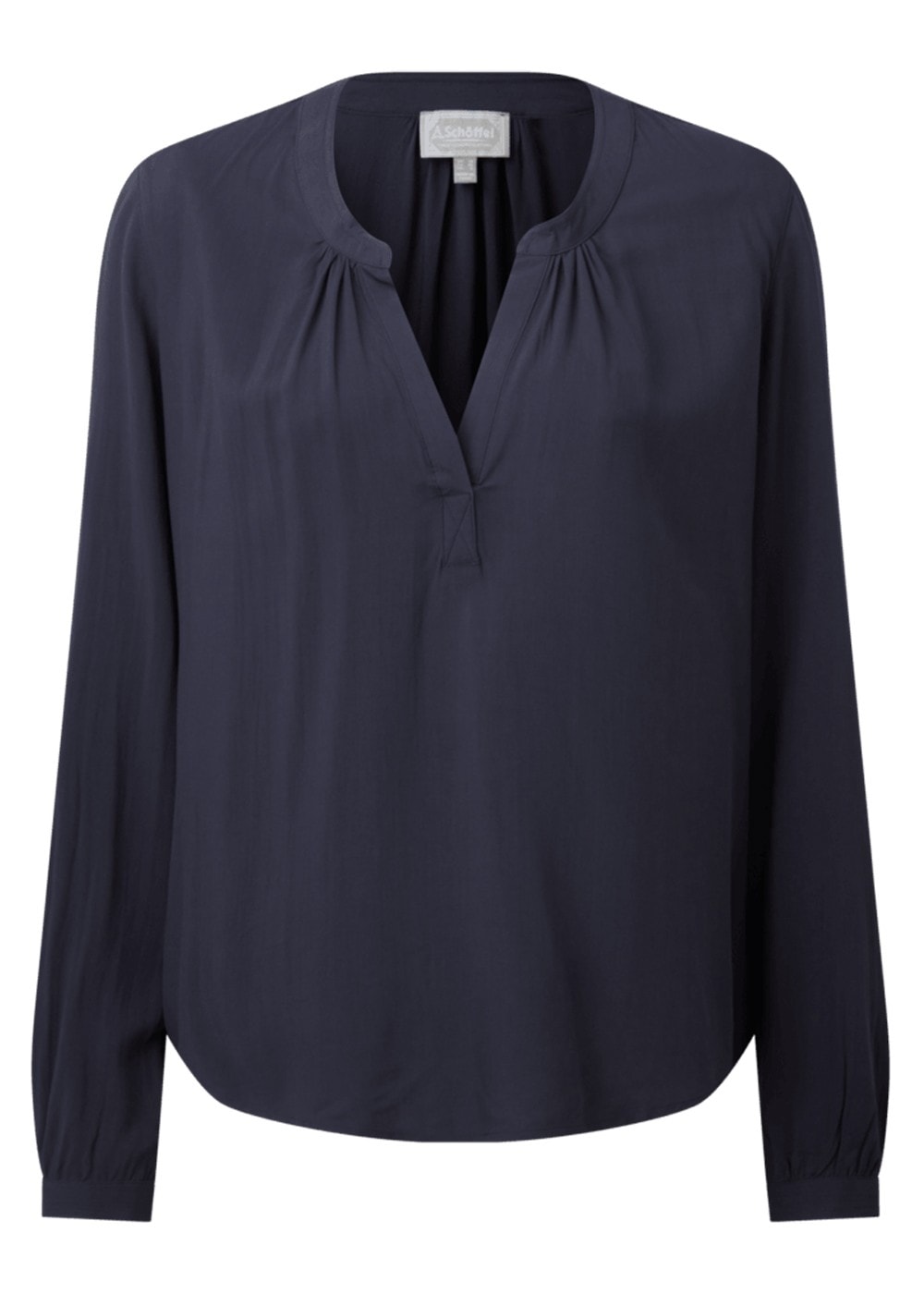 Chloe Blouse - Navy - 3