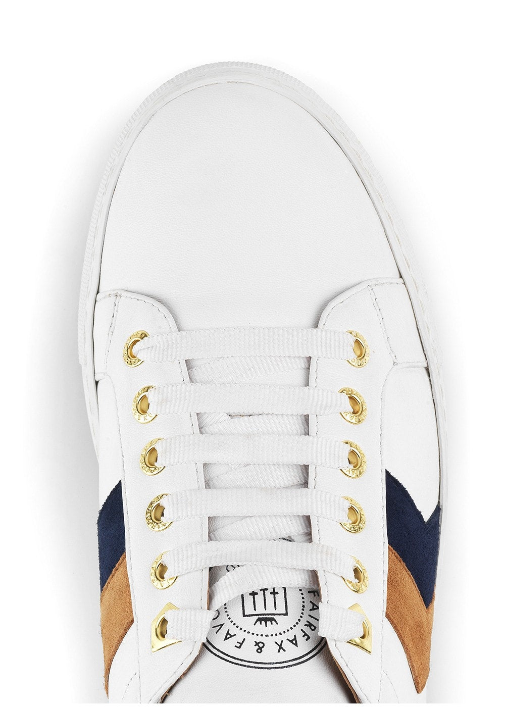 Alexandra Leather Trainers - White - 6