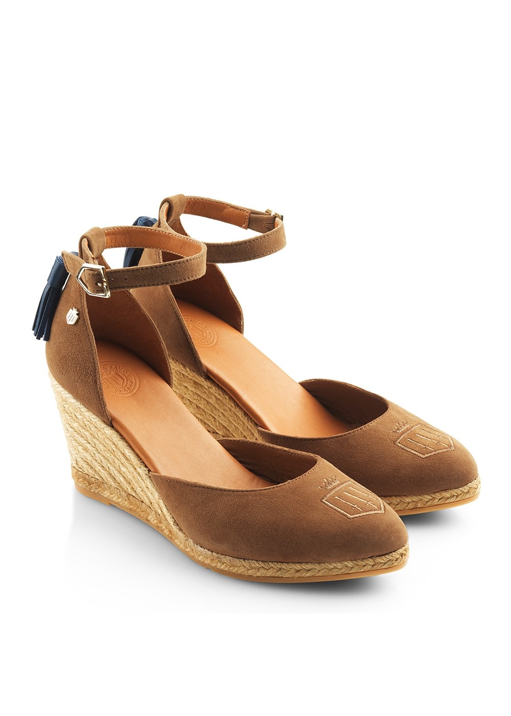 Monaco Wedge - Tan - 1