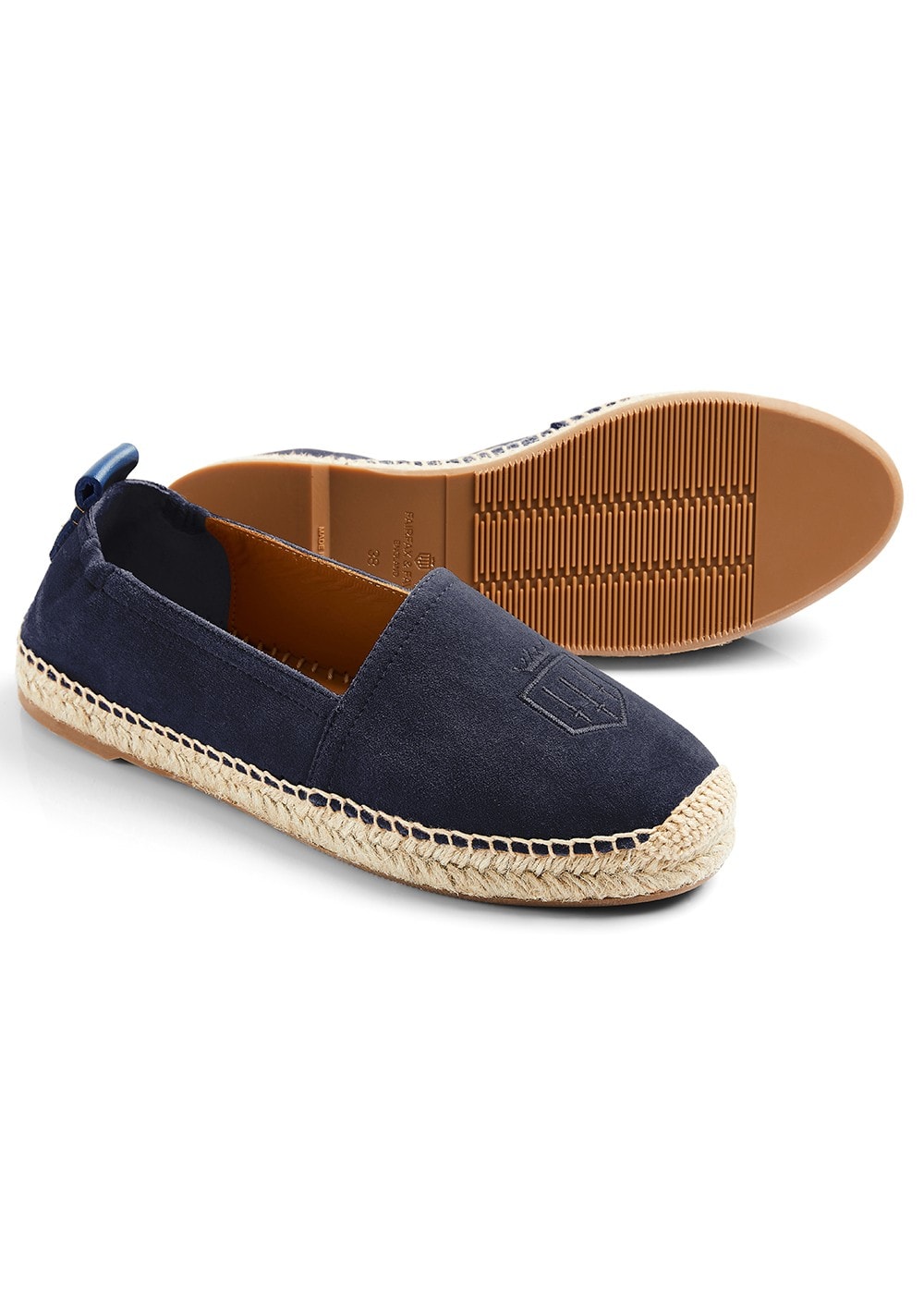 Monaco Flat Espadrille - Navy - 2