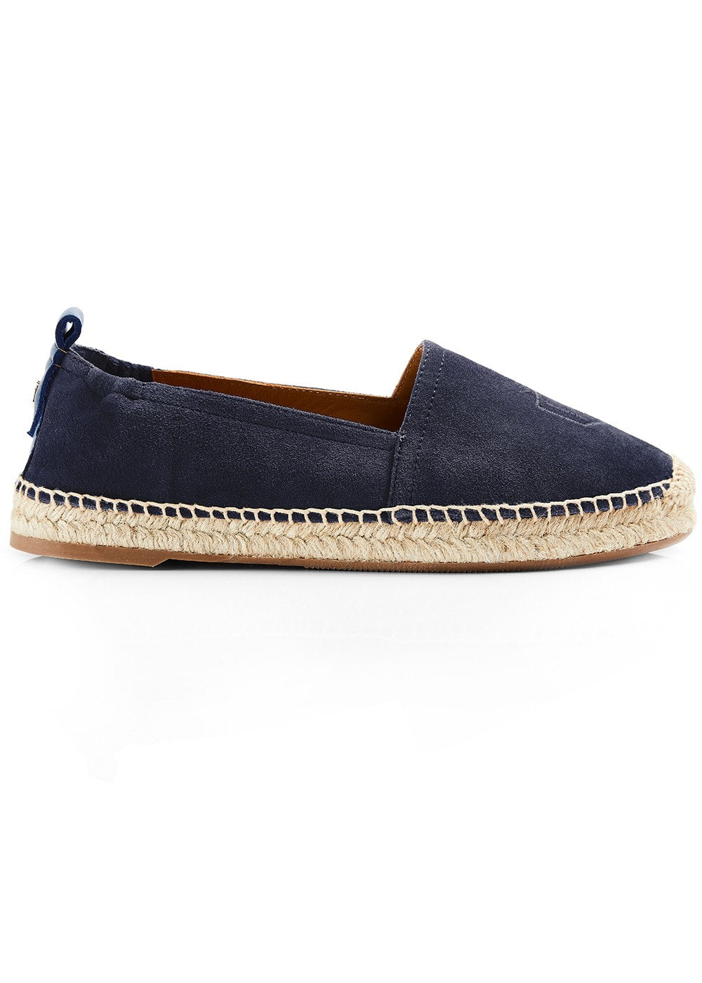 Monaco Flat Espadrille - Navy - 4