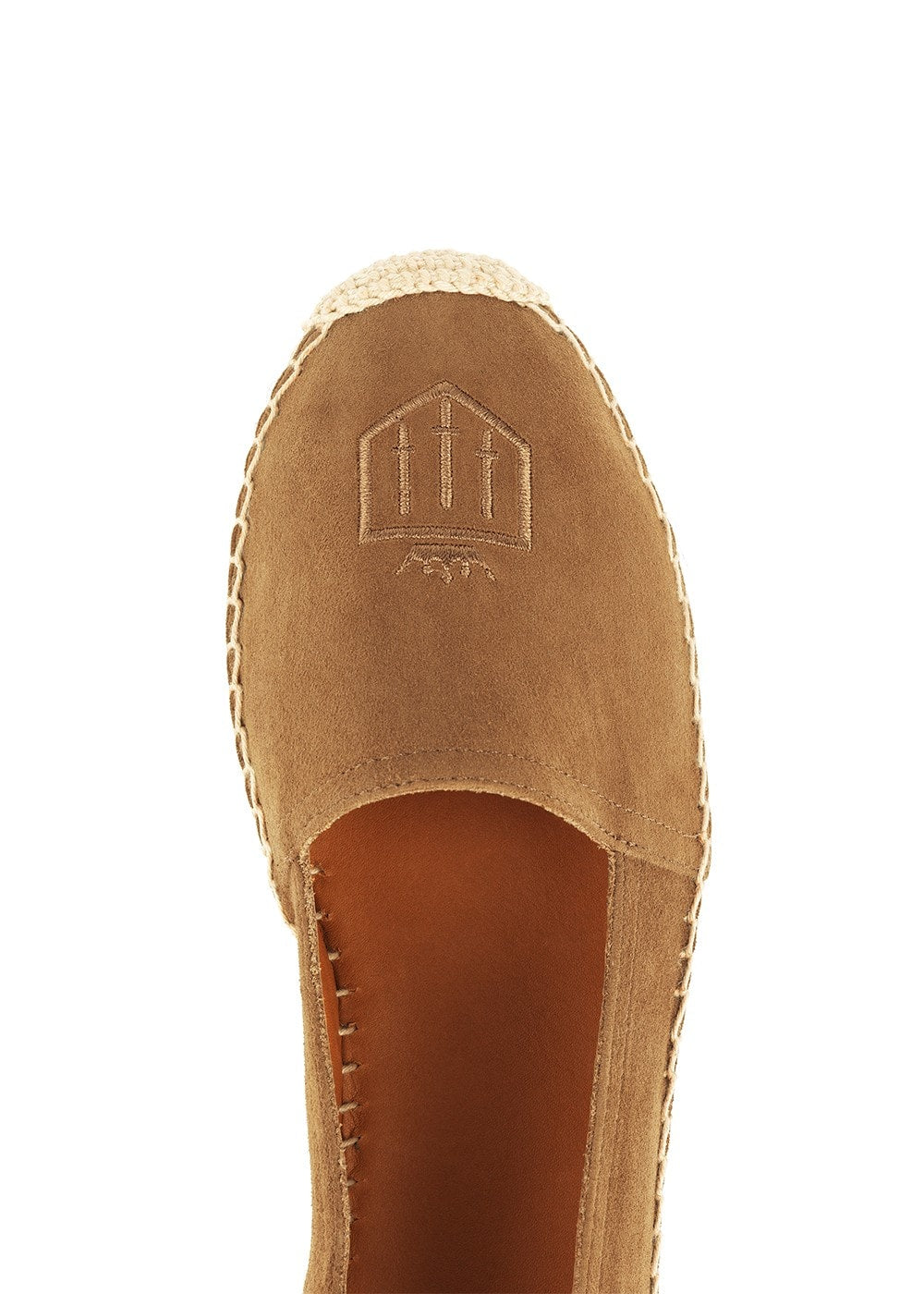 Monaco Flat Espadrille - Tan - 5