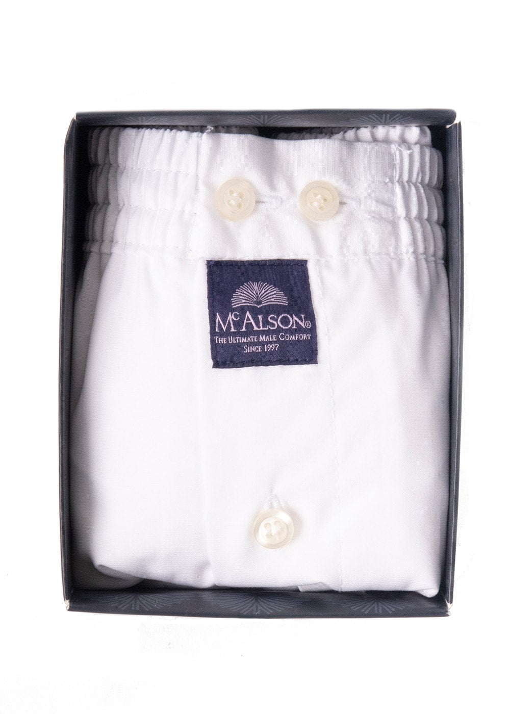 Boxer Shorts - White - 1