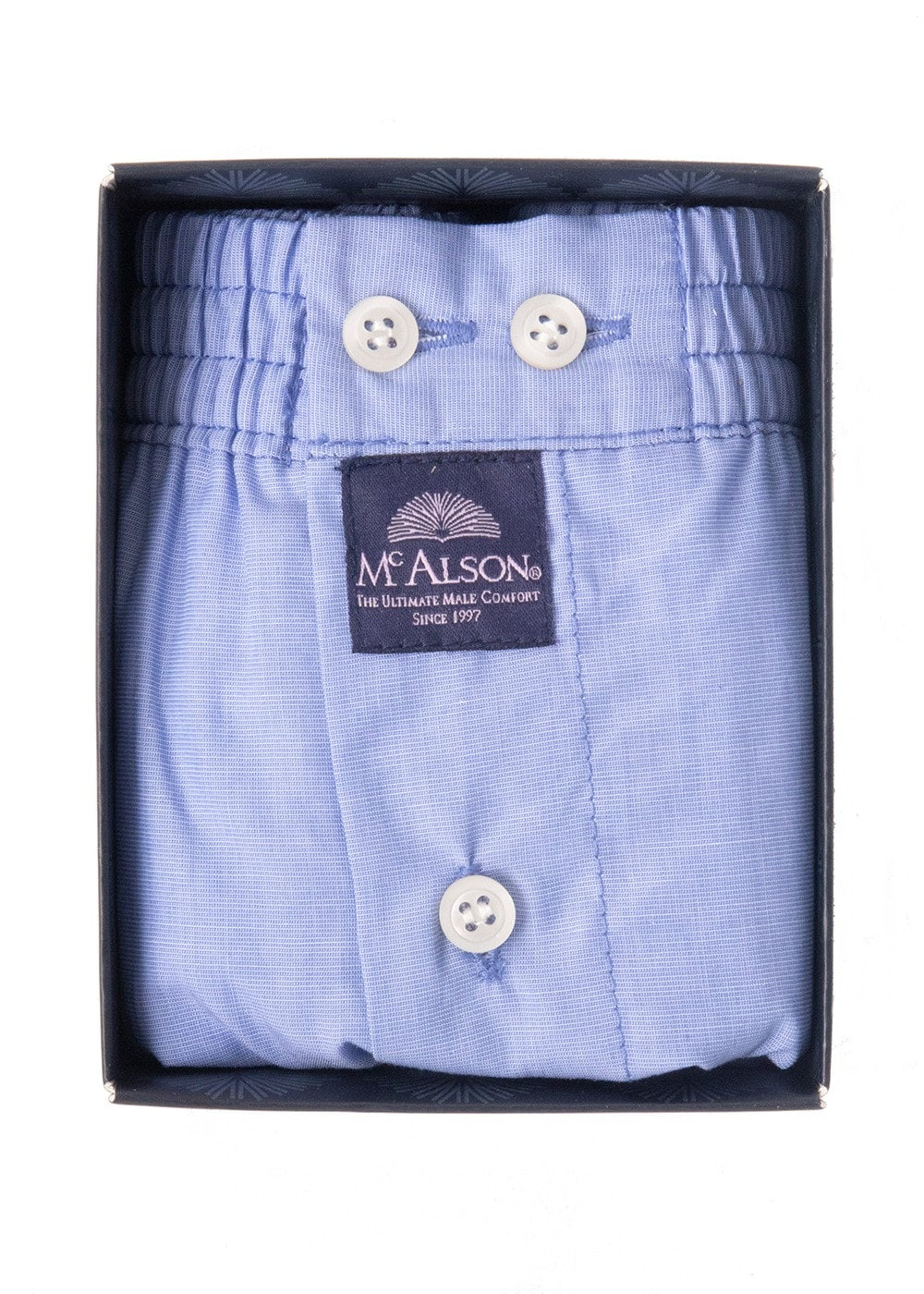 Boxer Shorts - Pale Blue - 1