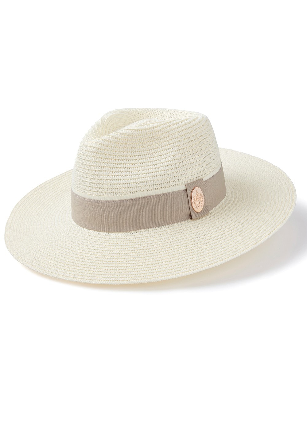 Hemley Wide Brim Fedora - Cream - 4