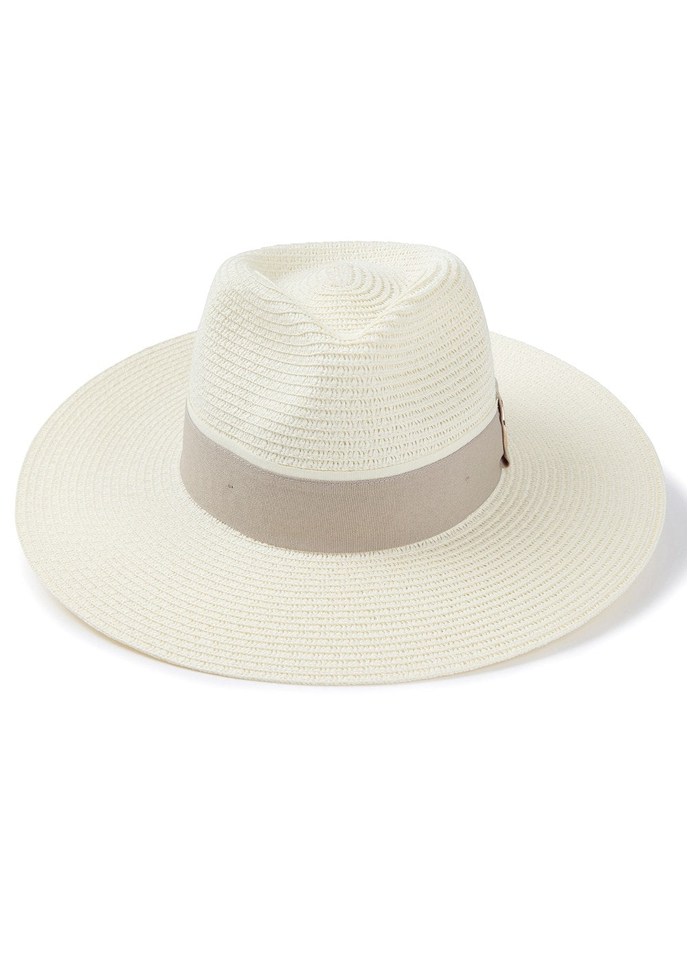 Hemley Wide Brim Fedora - Cream - 5