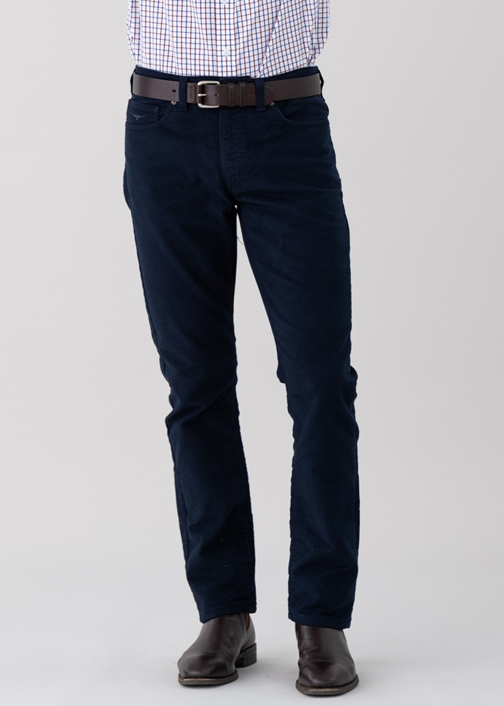 Ramco Moleskin Jean - Navy - 1