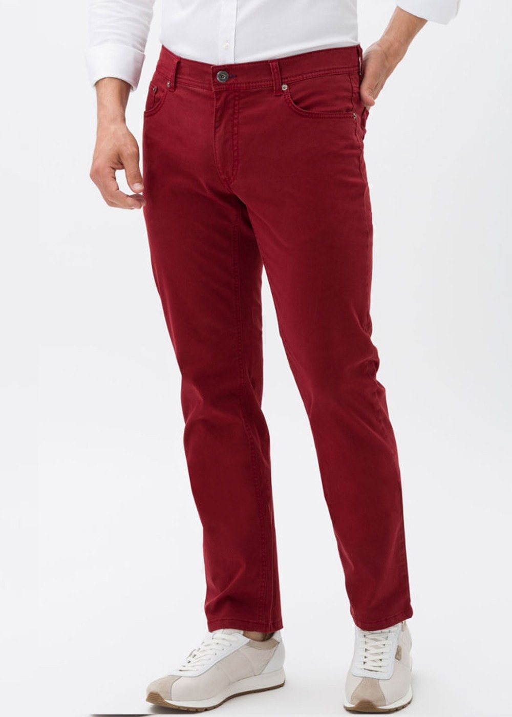 Marathon Supima Flex Jean - Merlot - 2