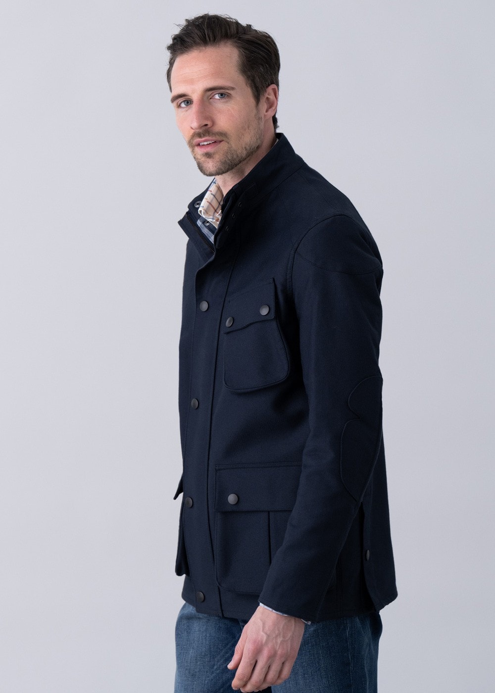 Enfield Jacket - Navy Jungle - 4