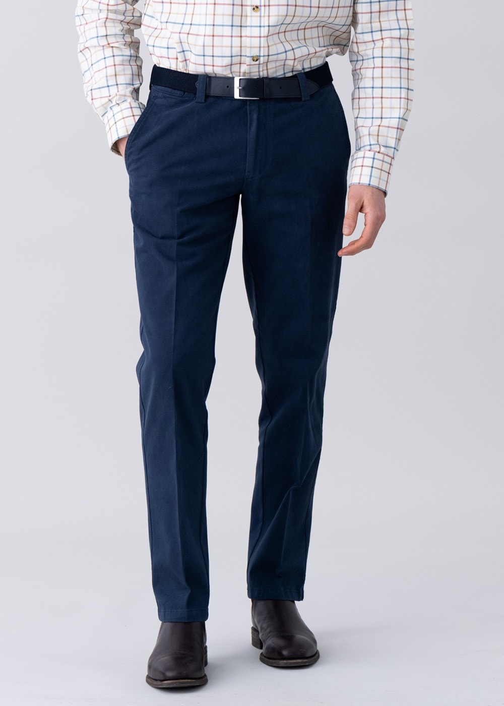 Longford Winterweight Trousers - Dark Blue - 1