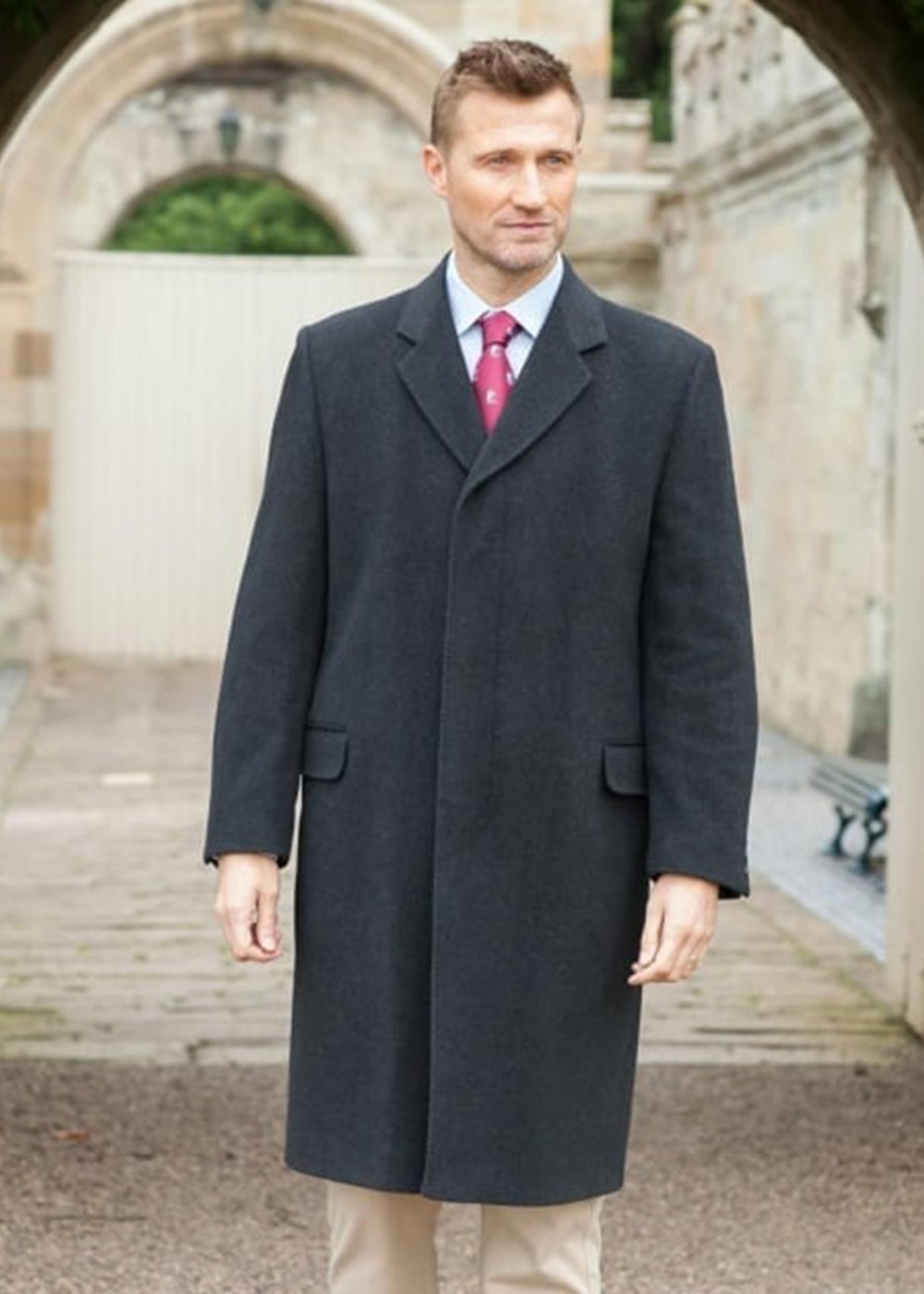 Bond Overcoat - Charcoal - 1