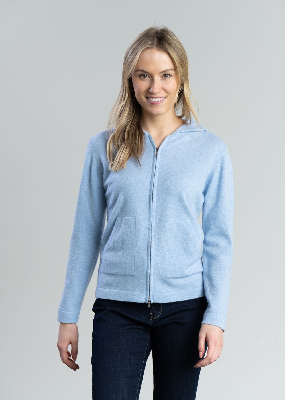 Millie Cashmere Hoodie - Atollo - 1