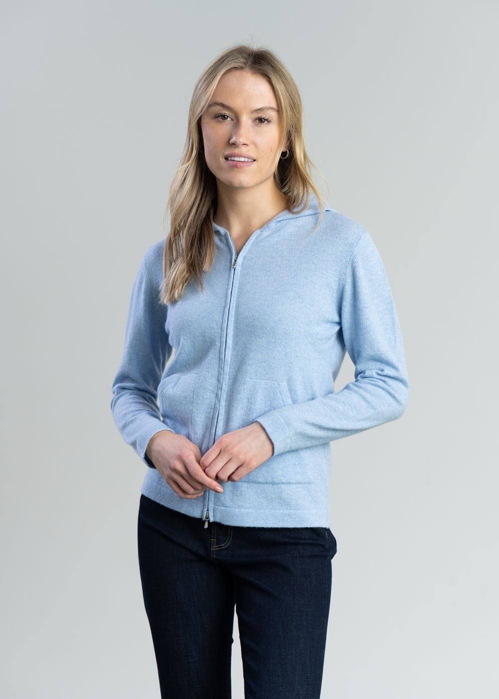 Millie Cashmere Hoodie - Atollo - 3