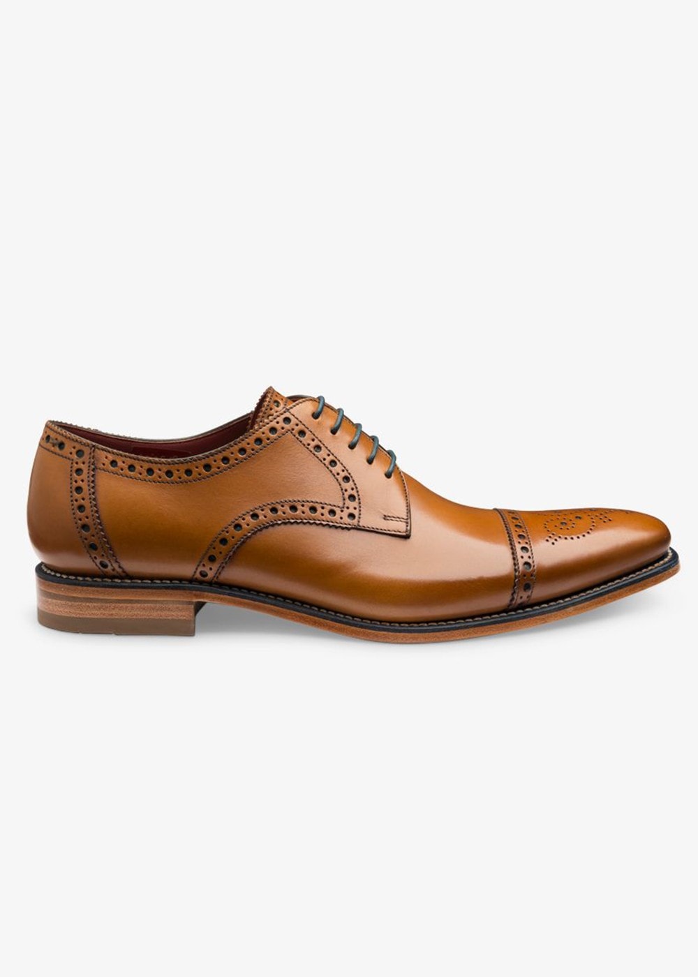 Foley Derby Brogues - Tan - 1