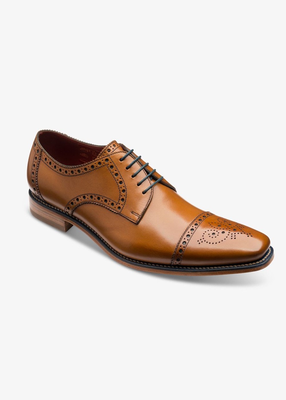 Foley Derby Brogues - Tan - 2