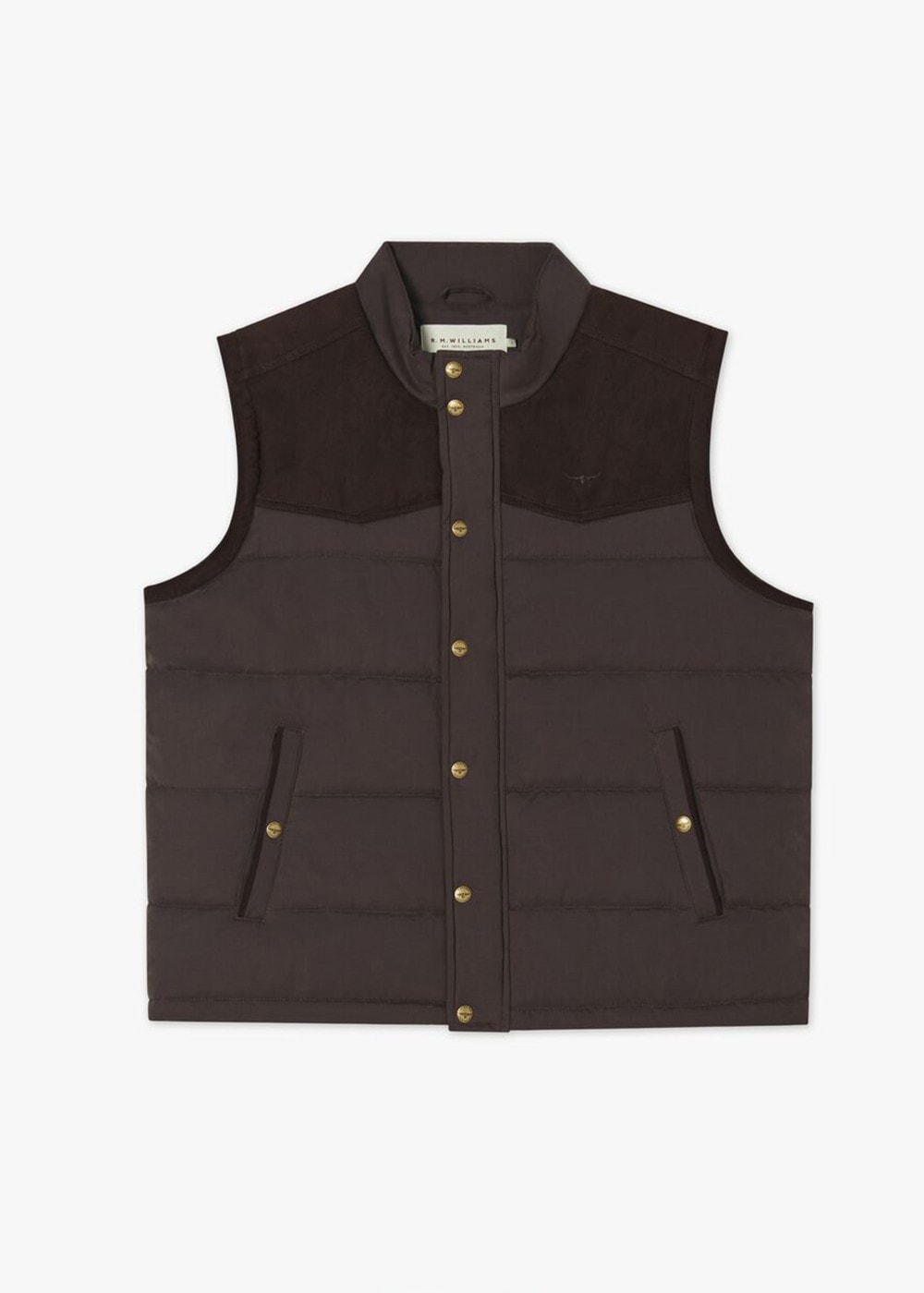 Carnarvon Vest - Chocolate - 4