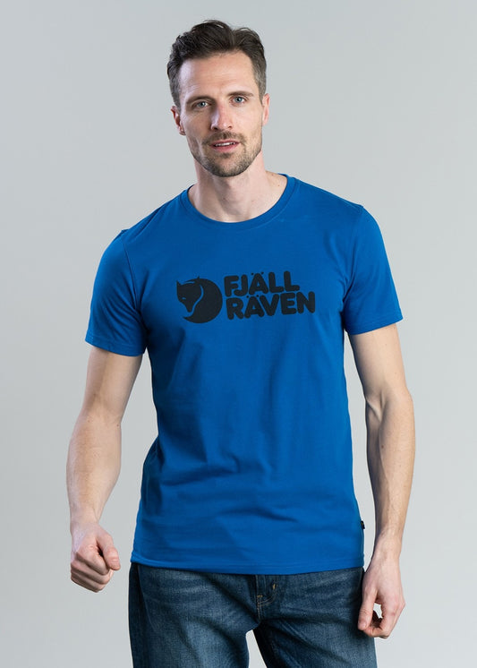 Fjallraven Logo Tee Shirt - Alpine Blue - 1