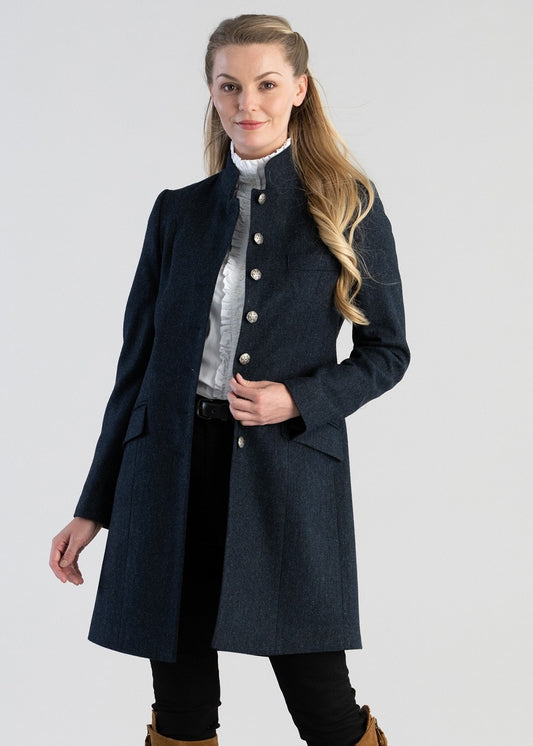 Alexandra Coat - Navy - 1