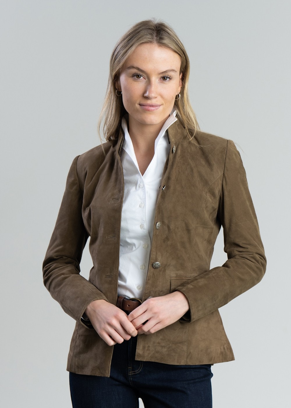 Emily Jacket - Thyme Green - 1