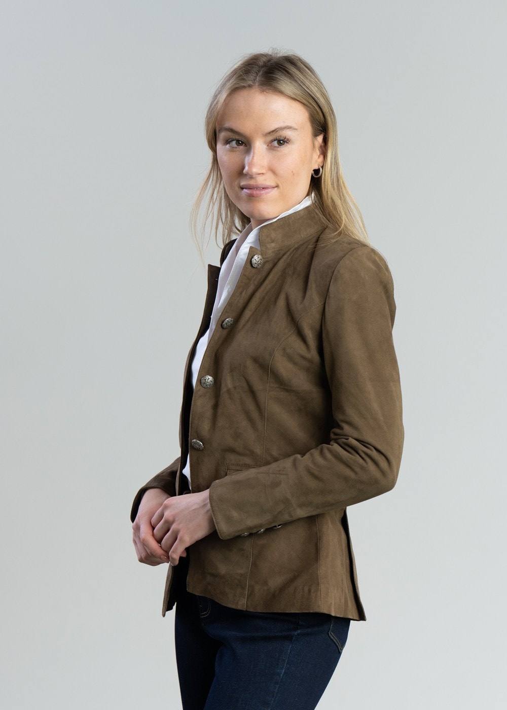 Emily Jacket - Thyme Green - 4